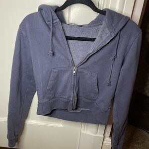 Brandy Melville cropped hoodie